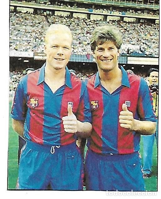 Coleccionismo deportivo: Recorte de LAUDRUP con Ronald Koeman - Foto 1