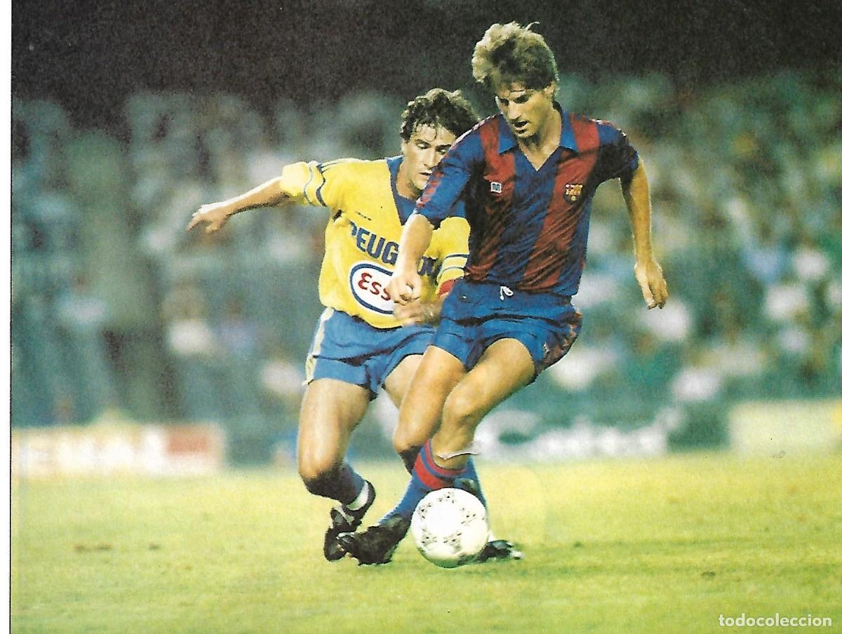 Coleccionismo deportivo: Gran recorte de LAUDRUP en plena acci&oacute;n - Foto 1