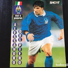 Coleccionismo deportivo: POSTER DEL PIERO ITALIA SHOOT