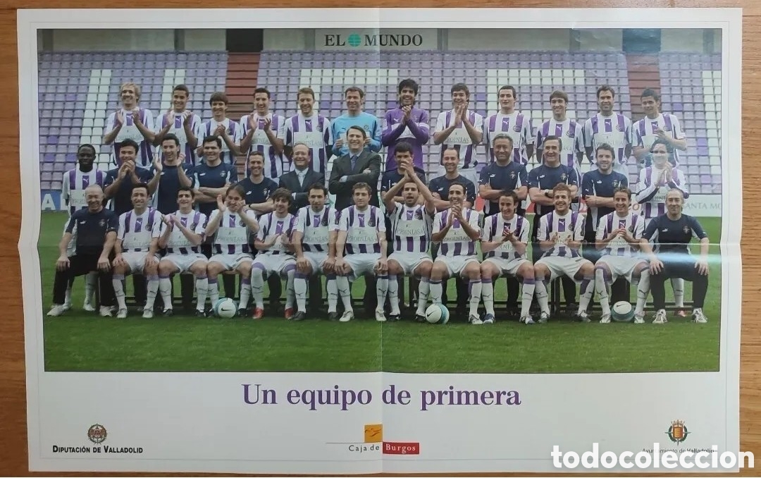 Sammelleidenschaft Sport: Poster Real Valladolid ascenso temporada 06-07