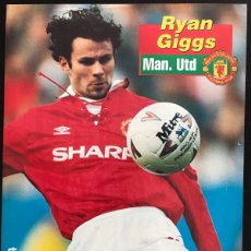 Coleccionismo deportivo: POSTER GIGGS MANCHESTER UNITED SHOOT