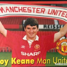 Coleccionismo deportivo: POSTER ROY KEANE MANCHESTER UNITED SHOOT
