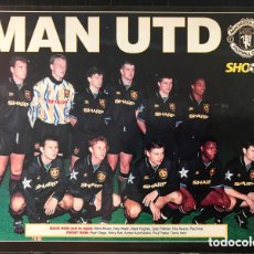 Coleccionismo deportivo: POSTER MANCHESTER UNITED SHOOT