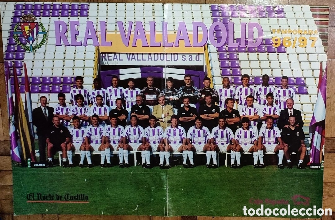 Sammelleidenschaft Sport: Poster Real Valladolid temporada 96-97
