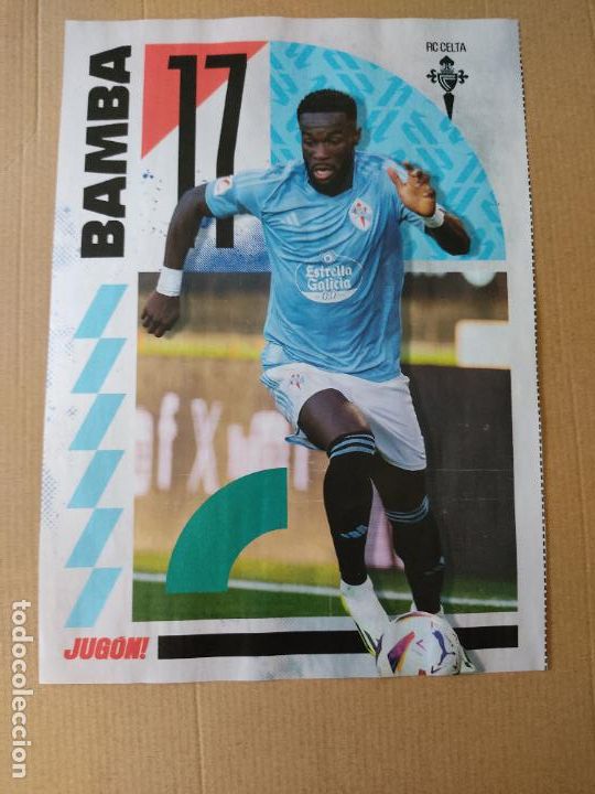 Sammelleidenschaft Sport: BAMBA CELTA VIGO TRAOR&Eacute; REAL SOCIEDAD 23-24 DOBLE P&Oacute;STER 1 P&Aacute;G REVISTA JUG&Oacute;N 2023-2024