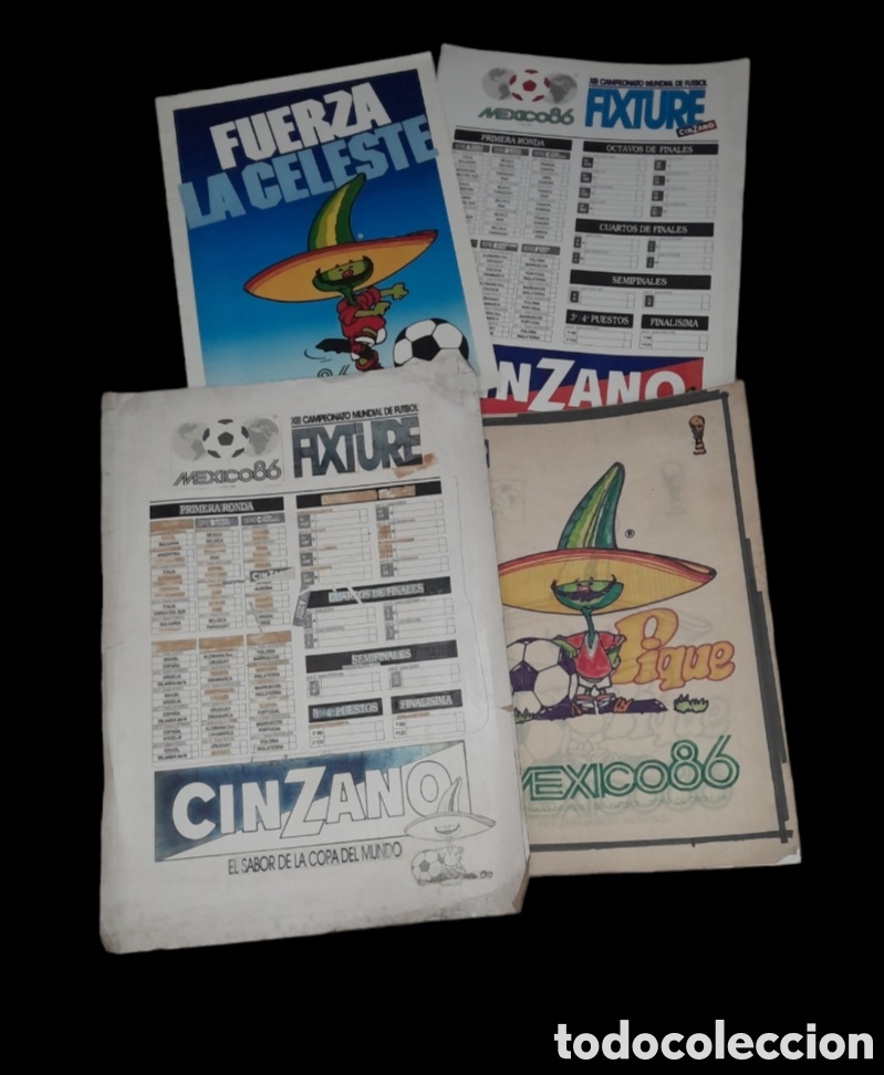 Sammelleidenschaft Sport: Carteles y muestras originales para reproducci&oacute;n sobre el mundial de M&eacute;xico 1986.