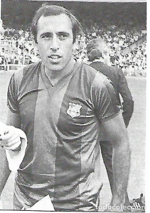 Coleccionismo deportivo: BAR&Ccedil;A: Recorte de ASENSI - Foto 1