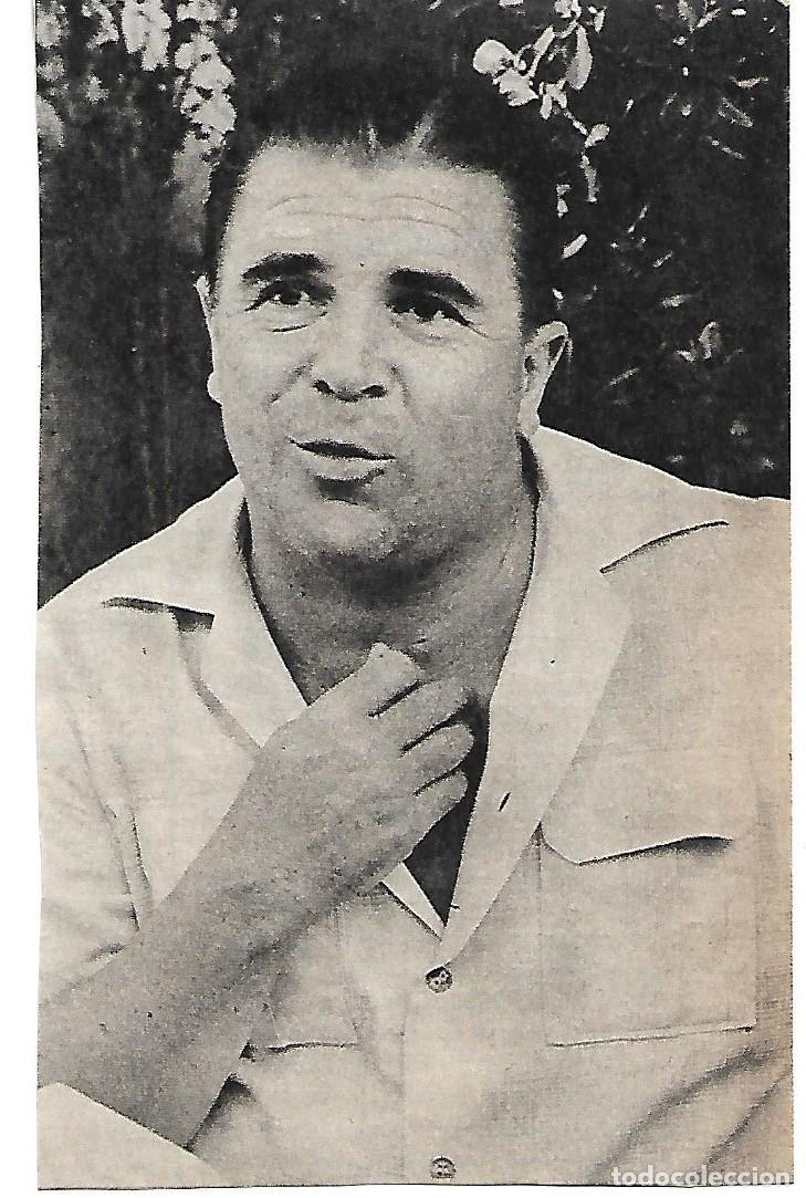 Coleccionismo deportivo: Recorte de PUSKAS. 1974 - Foto 1