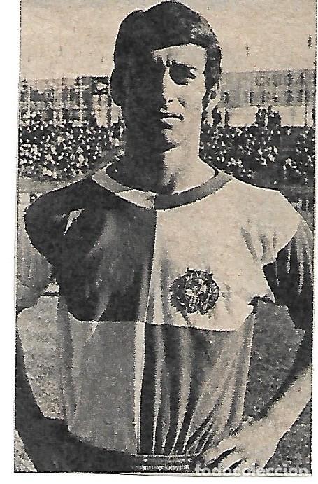 Coleccionismo deportivo: CD.SABADELL: Recorte de QUILES. 1972 - Foto 1