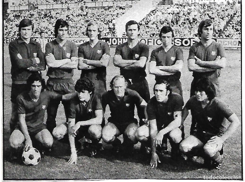 Coleccionismo deportivo: BAR&Ccedil;A: Recorte de un equipo de 1974 - Foto 1