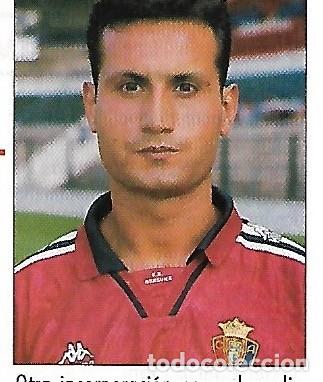 Coleccionismo deportivo: OSASUNA: Recorte de DEL VAL. 1995