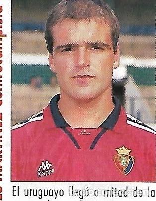 Sammelleidenschaft Sport: OSASUNA: Recorte de ANDR&Eacute;S MART&Iacute;NEZ. 1995