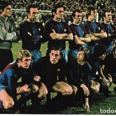 Coleccionismo deportivo: BARÇA: GRAN RECORTE DEL EQUIPO DEL 0 A 5 DEL BERNABÉU. 1974