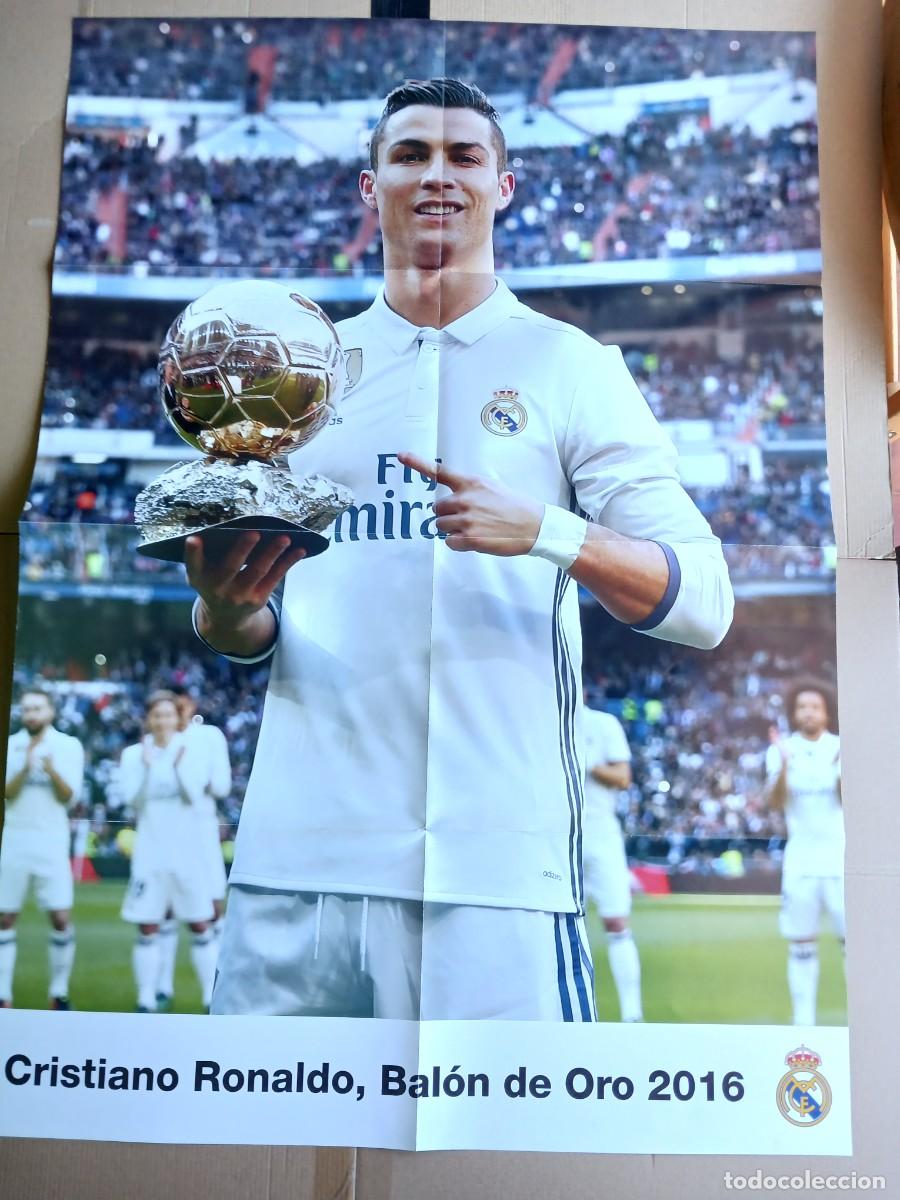 poster cristiano ronaldo balon de oro y the bes - Compra venta en