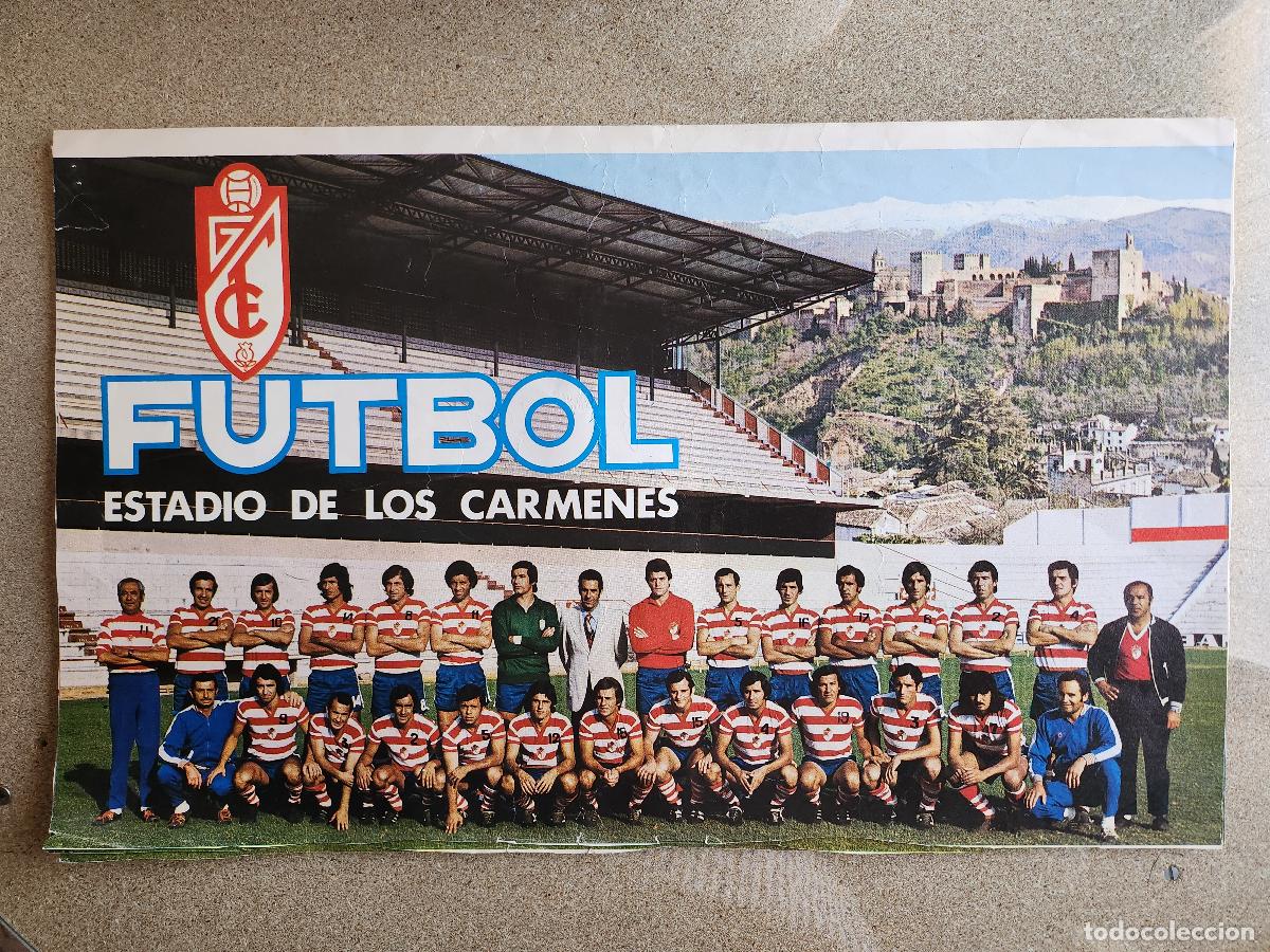 Coleccionismo deportivo: GRANADA C. F. 1974 POSTER - Foto 1