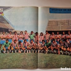 Coleccionismo deportivo: POSTER DE LA PLANTILLA DEL AT ATLETICO DE MADRID - AS COLOR - Nº263