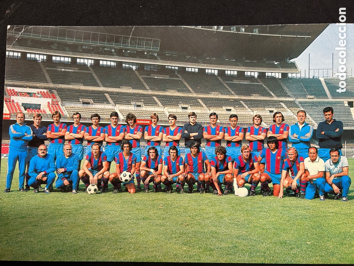 Sammelleidenschaft Sport: Plantilla C.F Barcelona 1973-74