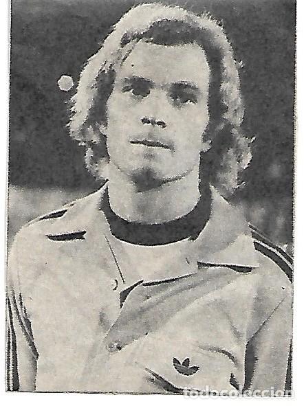 Coleccionismo deportivo: BAYERN MUNICH (M&Uuml;NCHEN): Recorte de ULI HOENESS. 1973 - Foto 1
