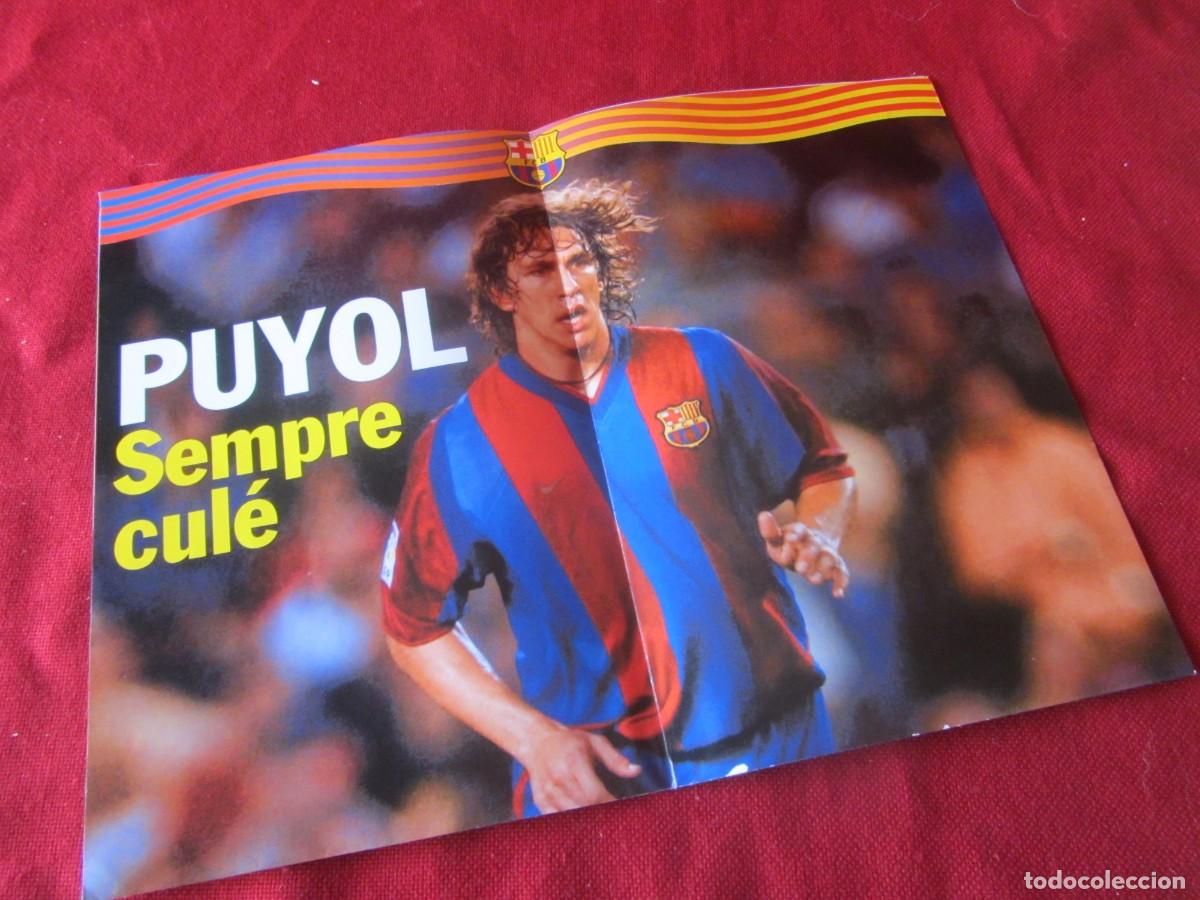 Coleccionismo deportivo: POSTER PUYOL SEMPRE CUL&Eacute; - Foto 1