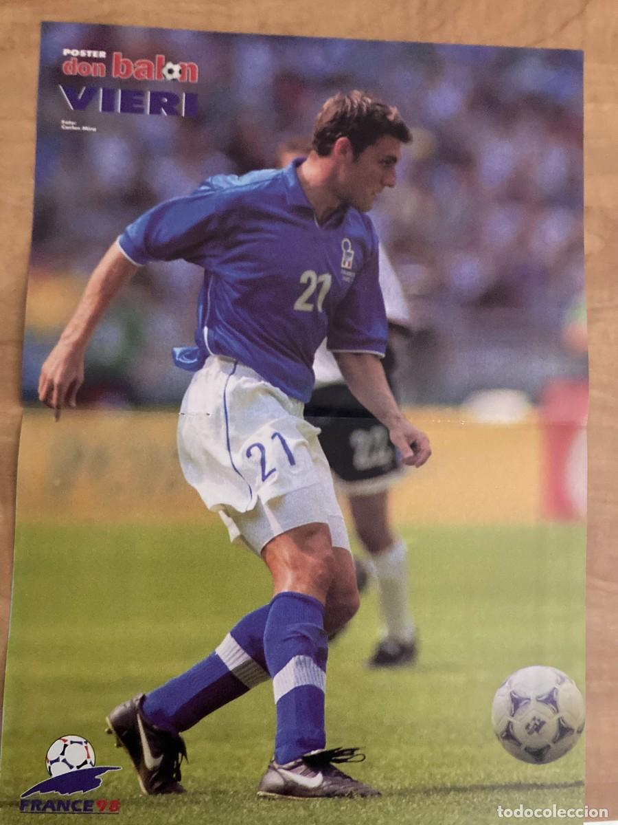 Coleccionismo deportivo: POSTER CRISTIAN VIERI - Foto 1