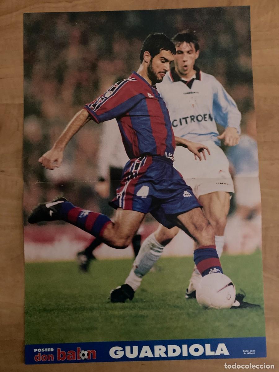 Coleccionismo deportivo: POSTER GUARDIOLA - Foto 1