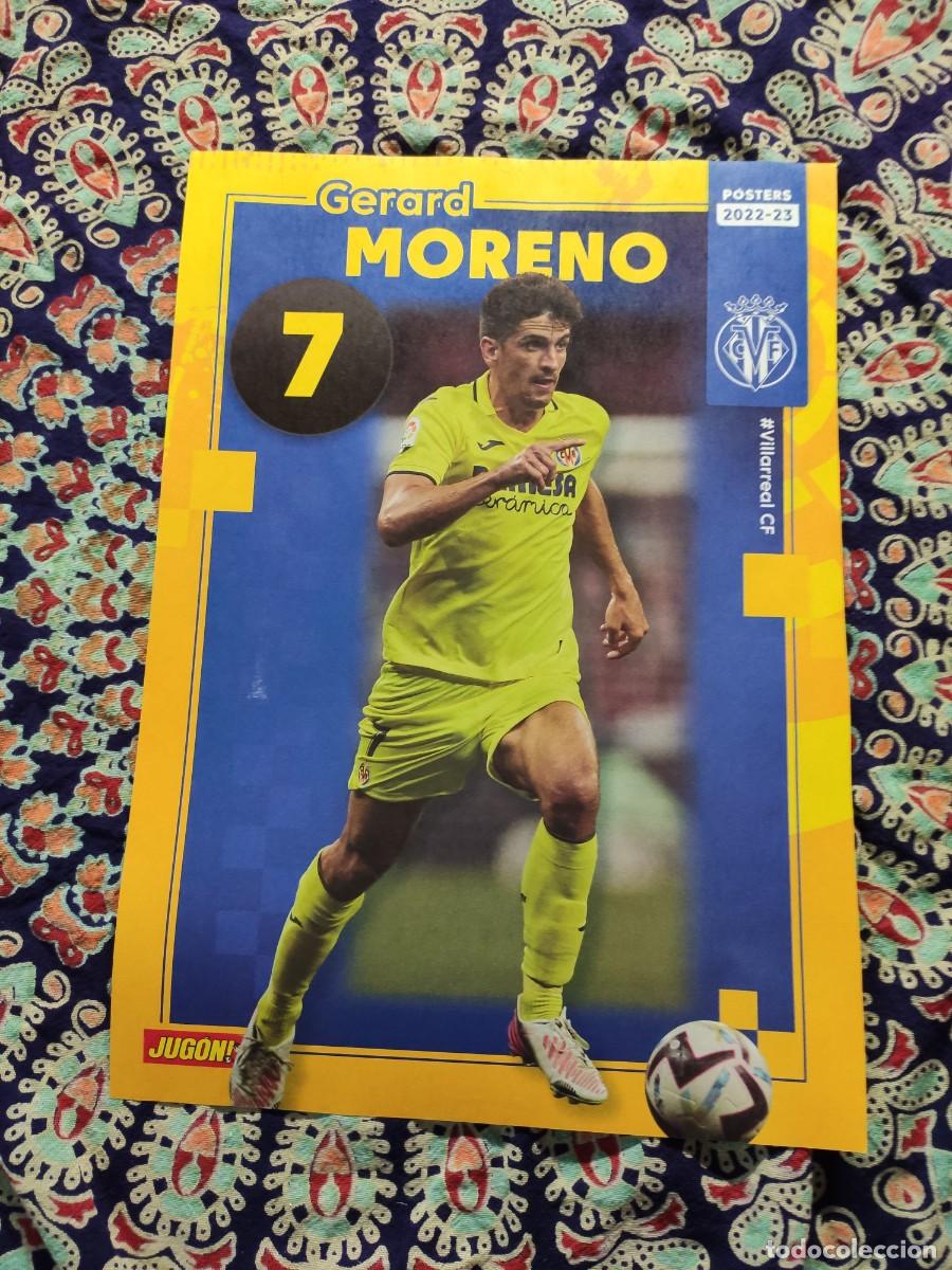 Sports collectibles: P&oacute;ster Gerard Moreno / Alexander S&oslash;rloth Poster