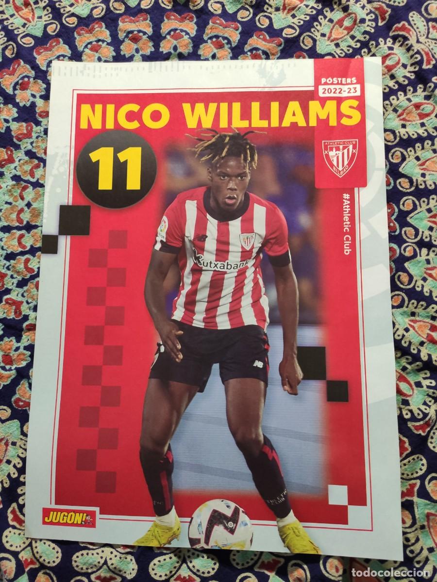 Sports collectibles: P&oacute;ster Nico Williams / Real Madrid Poster