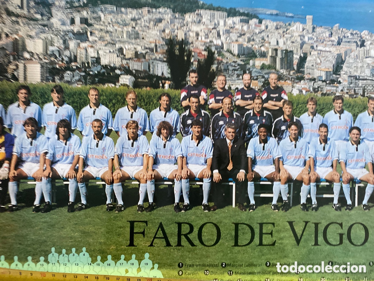 Coleccionismo deportivo: Equipo celta de Vigo - Foto 3