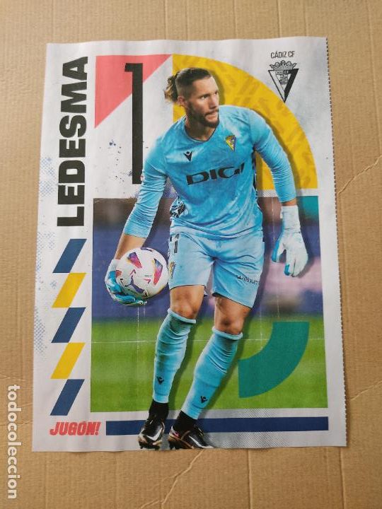 Sammelleidenschaft Sport: DOBLE POSTER 1 PAG REVISTA JUGON 2023-2024 LEDESMA CADIZ LUKEBAKIO SEVILLA LIGA FUTBOL 23-24