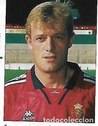 Coleccionismo deportivo: OSASUNA: Recorte de D&Iacute;AZ. 1996 - Foto 1