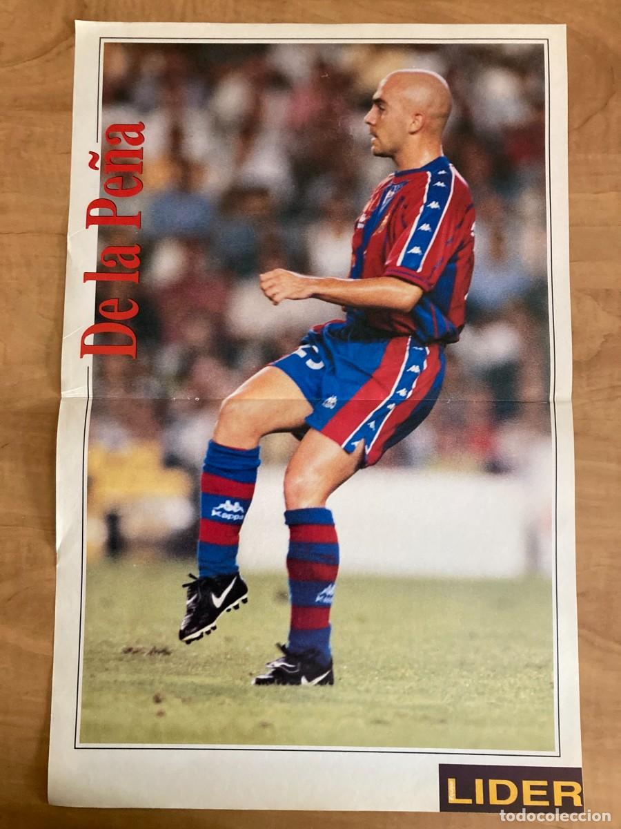 Coleccionismo deportivo: POSTER DE LA PE&Ntilde;A. LIDER - Foto 1