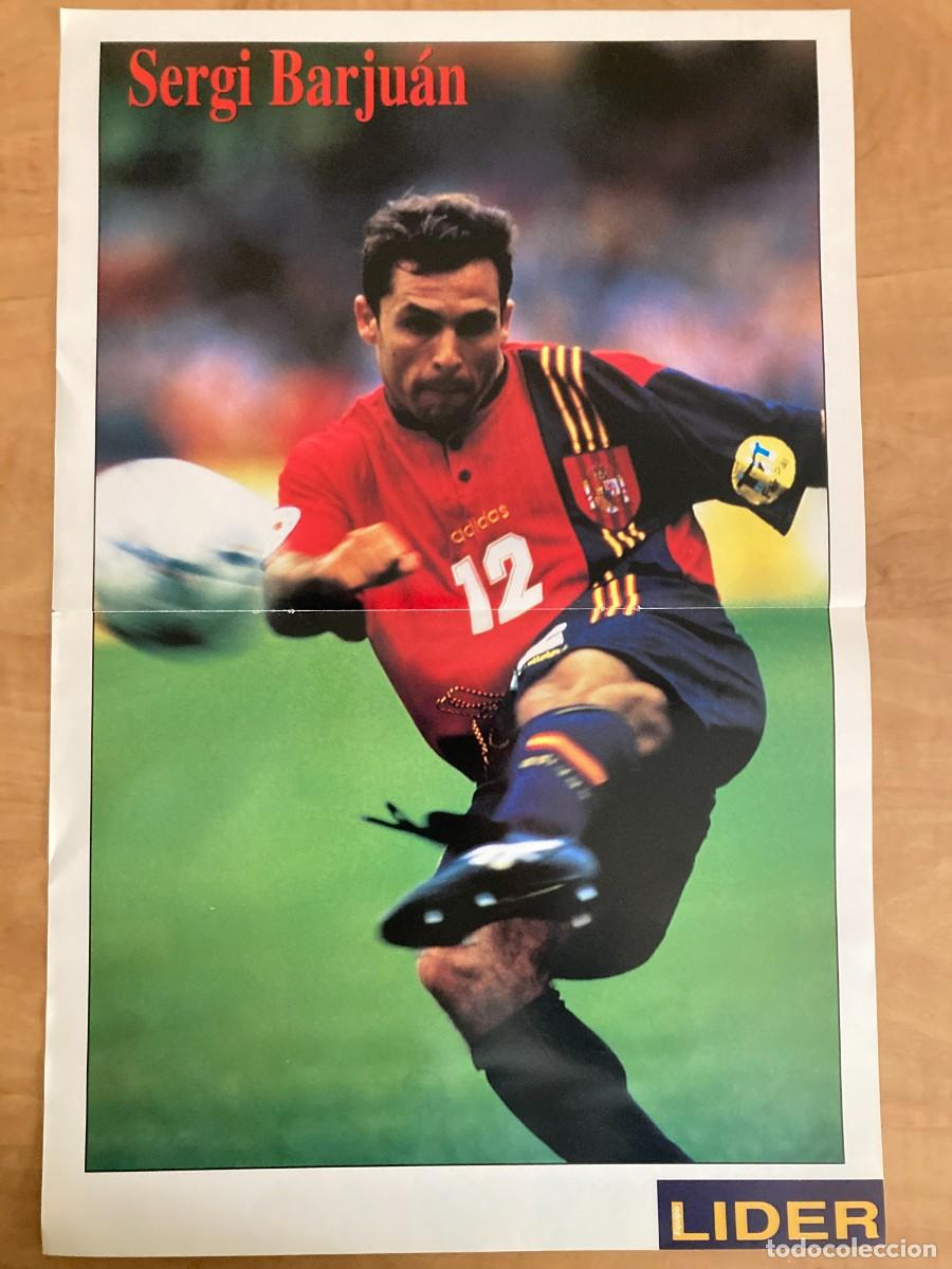 Coleccionismo deportivo: POSTER SERGI. LIDER - Foto 1