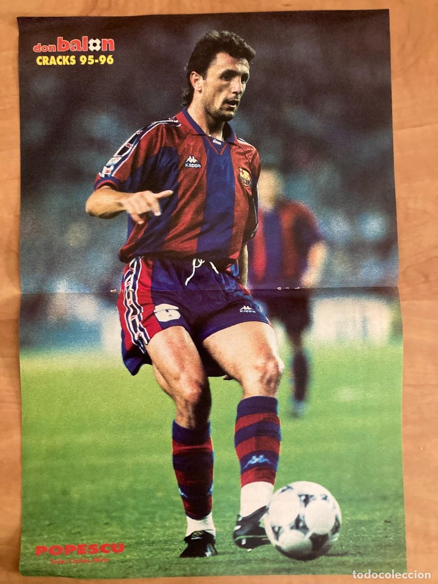 Coleccionismo deportivo: POSTER POPESCU. DON B&Aacute;LON - Foto 1
