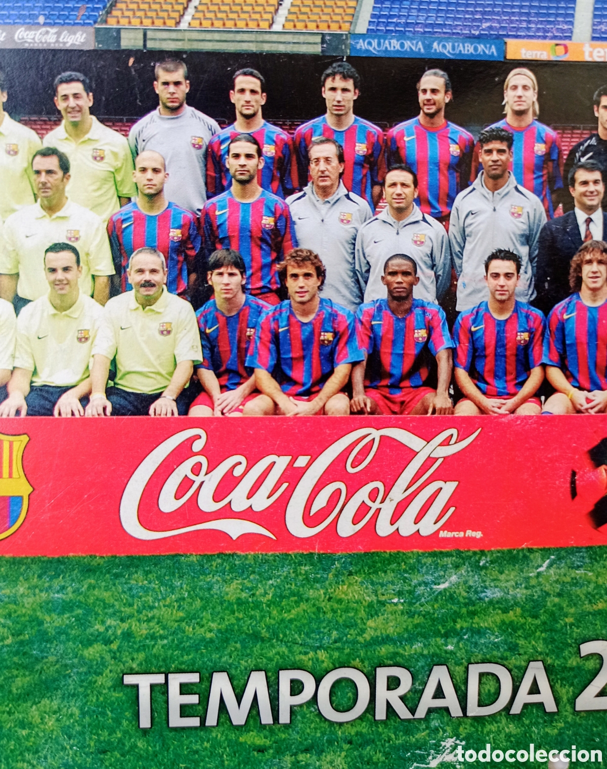 Coleccionismo deportivo: MESSI 2005 POSTER LAMINA HOJA CALENDARIO SETIEMBRE 05-06