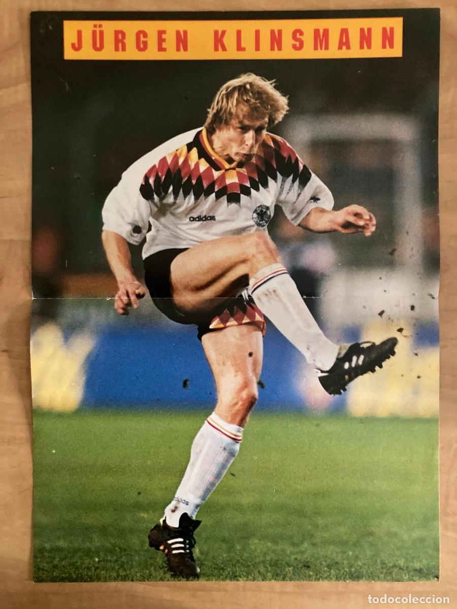 Coleccionismo deportivo: POSTER KLINSMANN. ALEMANIA - Foto 1