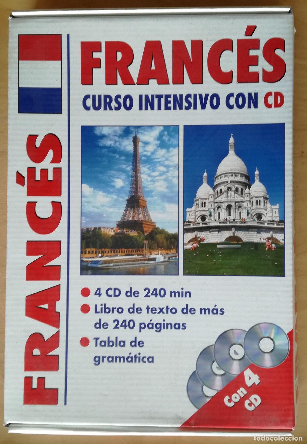 Coleccionismo deportivo: Frances. Curso intensivo con 4 CDs - Foto 1