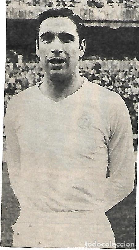 Coleccionismo deportivo: REAL MADRID: Recorte de MARQUITOS - Foto 1