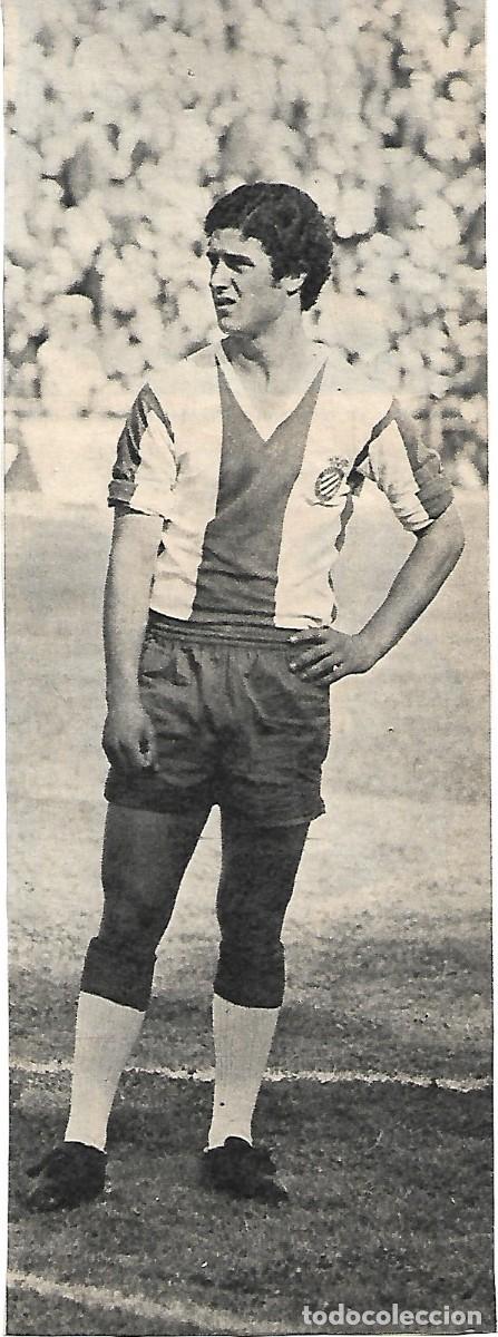Coleccionismo deportivo: RCD. ESPA&Ntilde;OL: Gran recorte de SOLSONA.1973 - Foto 1