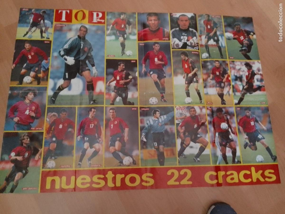 Collezionismo sportivo: POSTER SELECCION TOP DISNEY