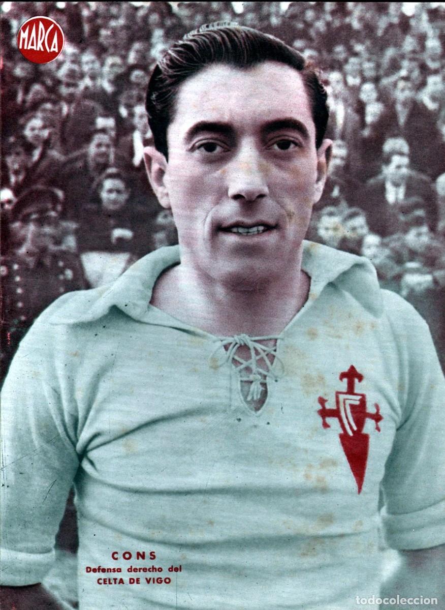 Coleccionismo deportivo: Laminas Marca 1942 Celta Vigo - Foto 2
