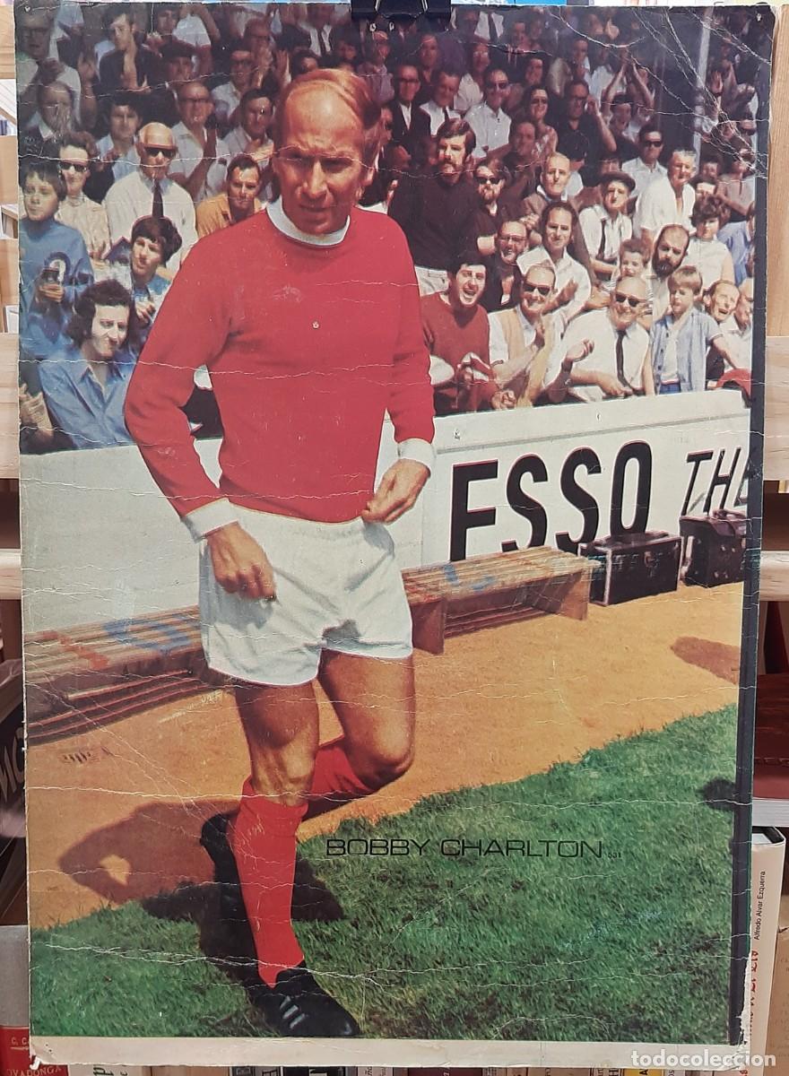 Coleccionismo deportivo: P&oacute;ster Bobby Charlton - Foto 1