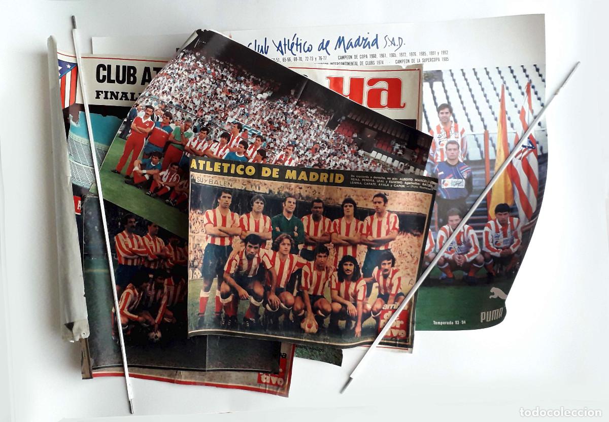 Sammelleidenschaft Sport: LOTE 7 POSTERS ATLETICO MADRID A&Ntilde;OS 70-80