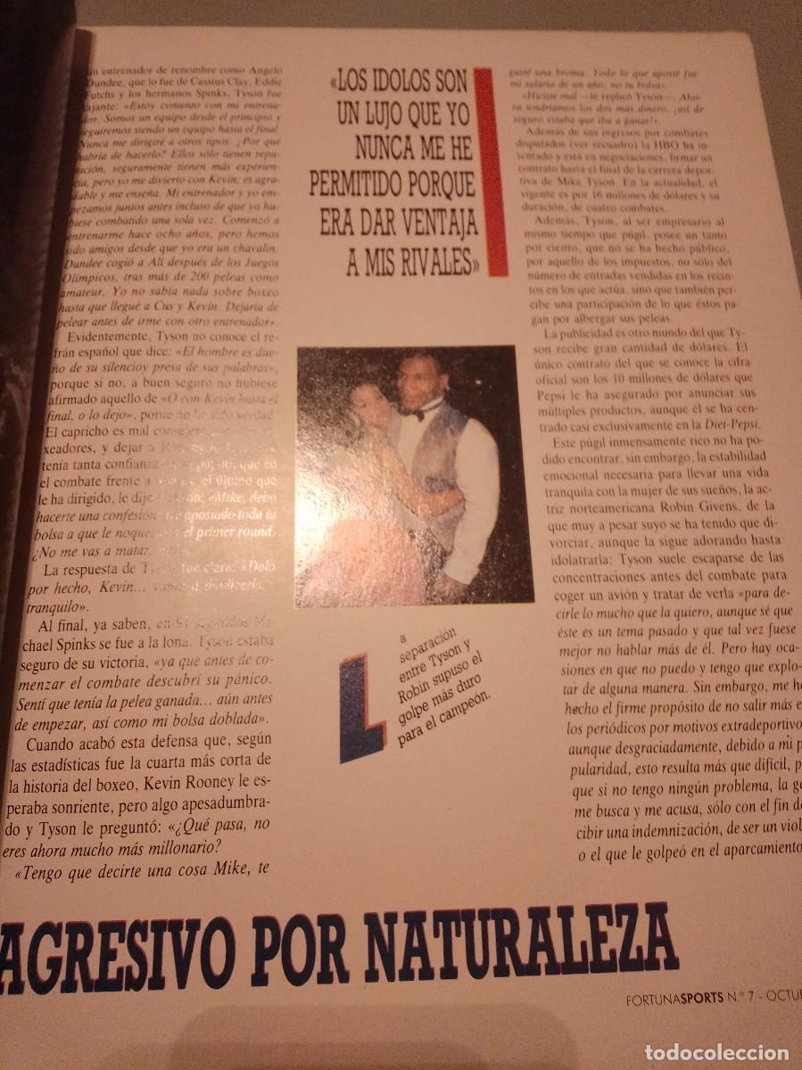 Coleccionismo deportivo: RECORTES MIKE TYSON BOXEO - Foto 5