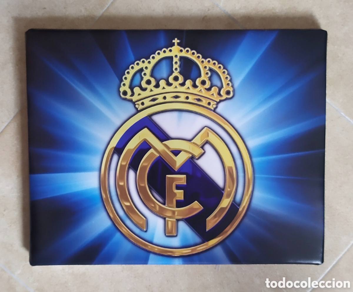 Coleccionismo deportivo: Cuadro cartel REAL MADRID - Foto 1