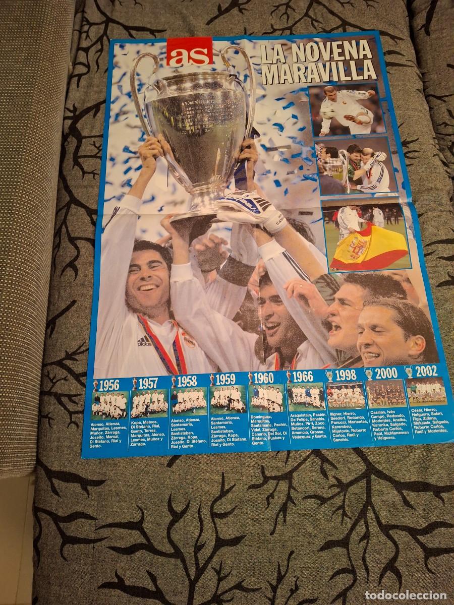 Coleccionismo deportivo: Poster as la novena 2002 - Foto 1