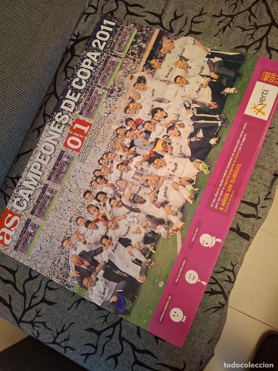 Coleccionismo deportivo: Poster as campeones de copa 2011 - Foto 1