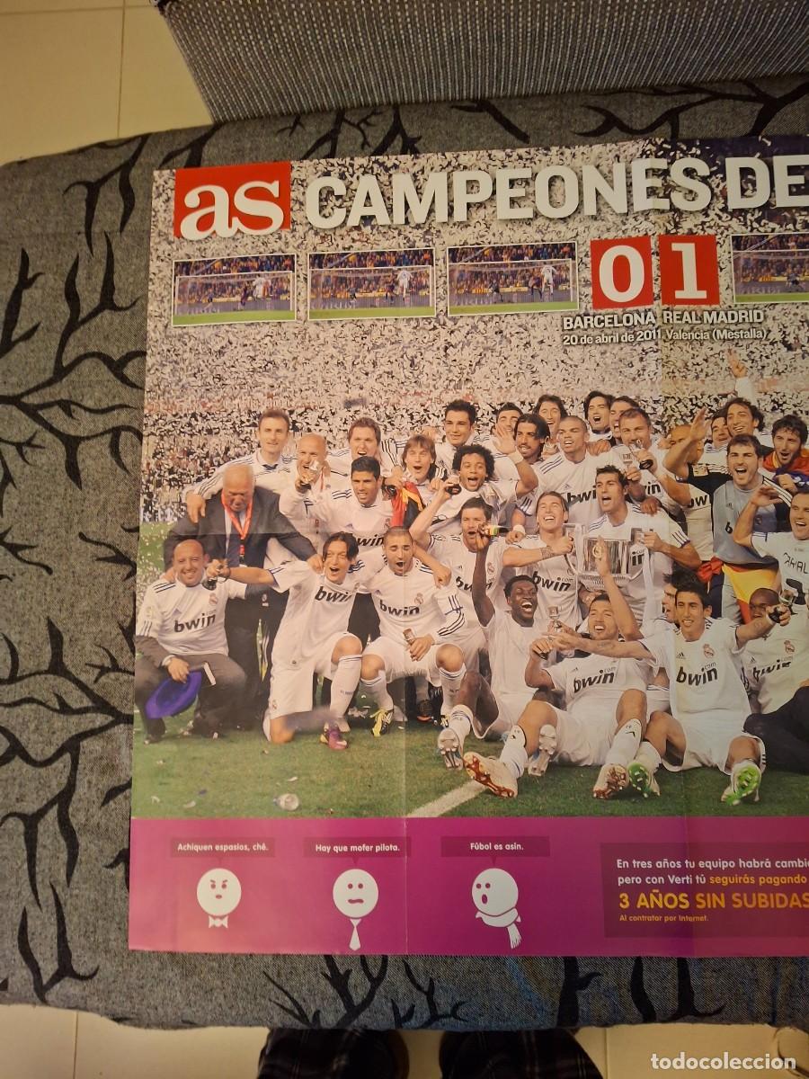 Coleccionismo deportivo: Poster as campeones de copa 2011 - Foto 2