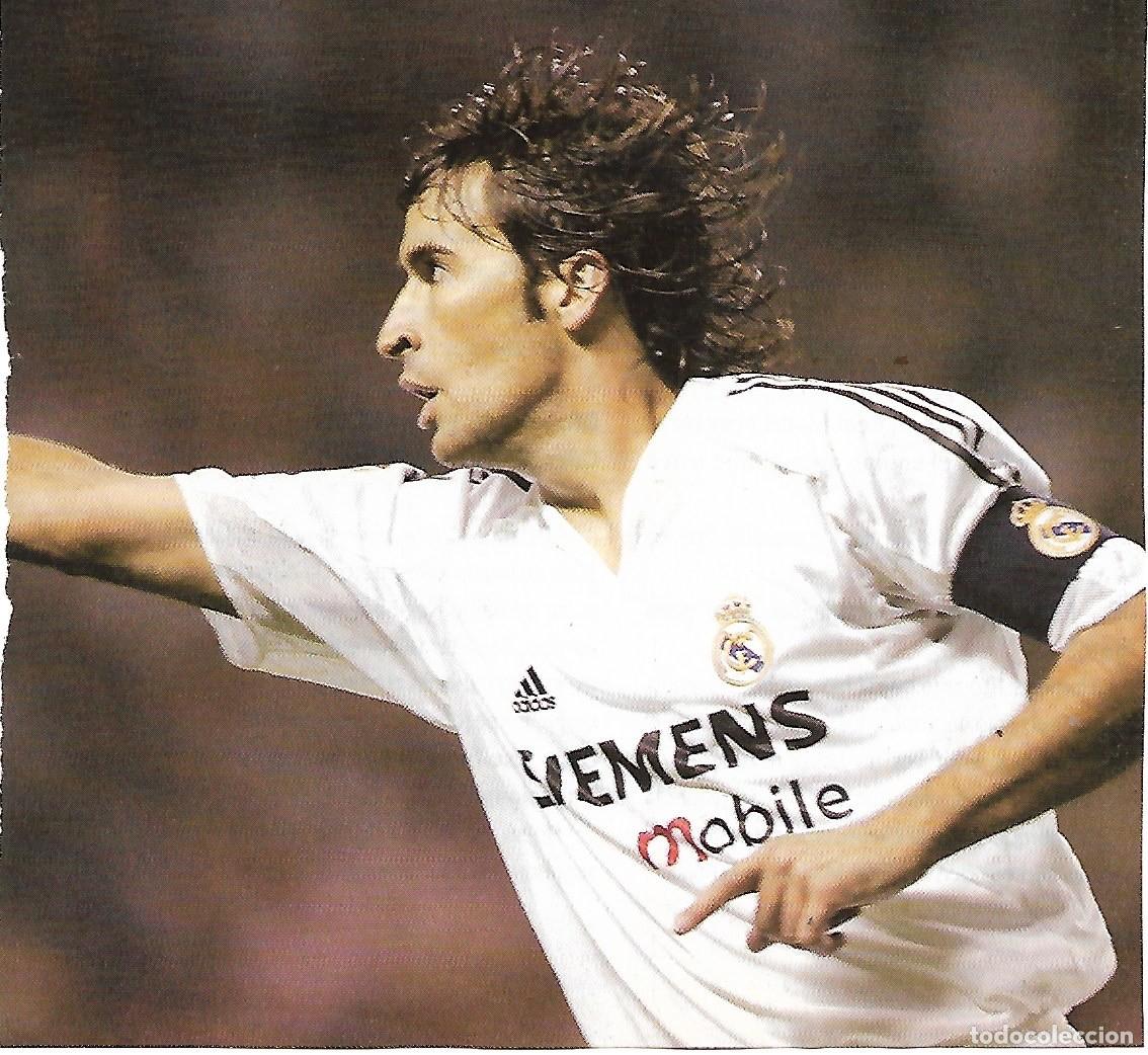 Coleccionismo deportivo: REAL MADRID: Gran recorte de RA&Uacute;L - Foto 1
