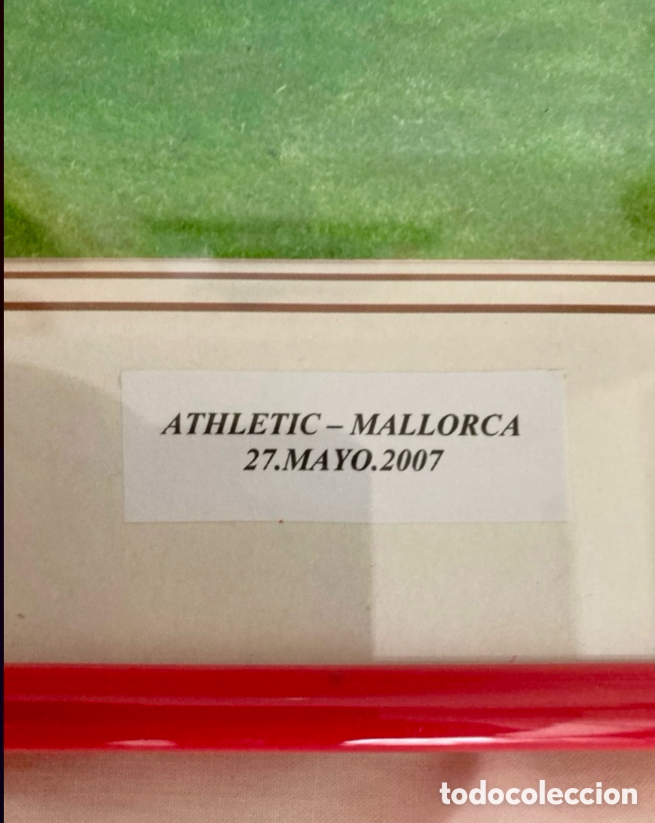 Coleccionismo deportivo: CUADRO ATL&Eacute;TIC & MALLORCA EN 2007 - Foto 4