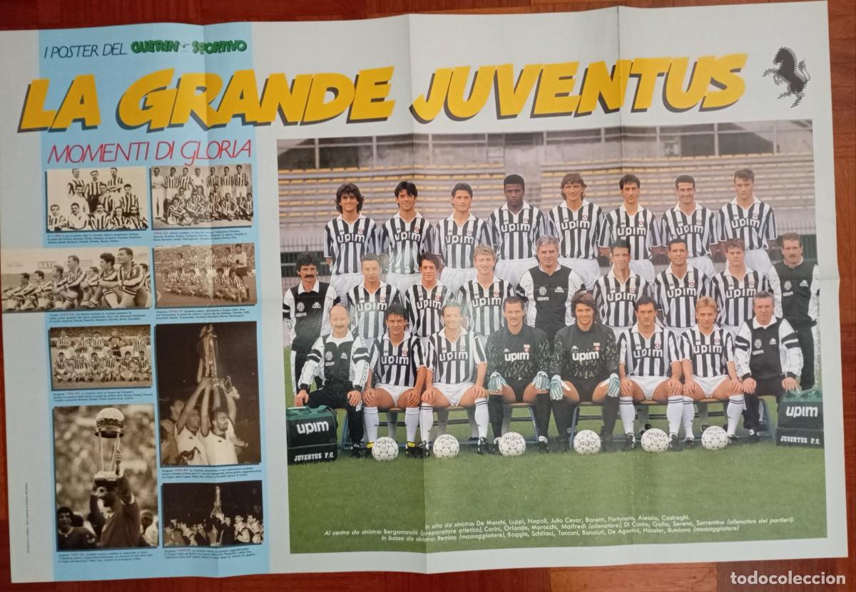 Coleccionismo deportivo: POSTER JUVENTUS 1989-90 - Foto 1